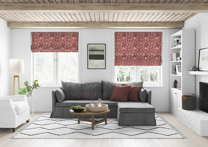 Heathland, Rouge - Roman Blind - Image 5